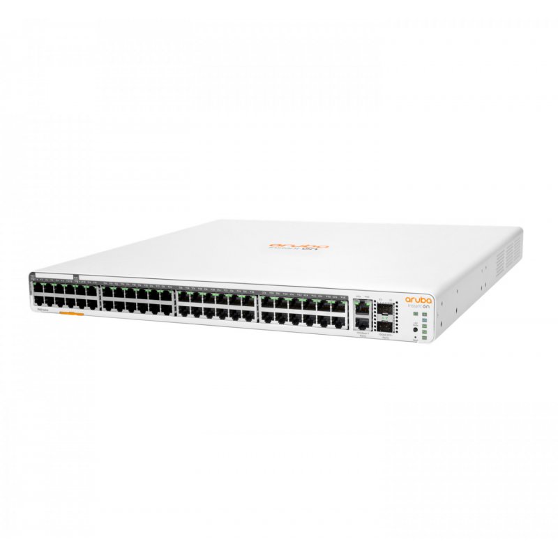 Aruba Instant On 1960 48G 40p Class4 8p Class6 PoE 2XGT 2SFP+ 600W Managed L2+ Gigabit Ethernet (10/100/1000) Power over