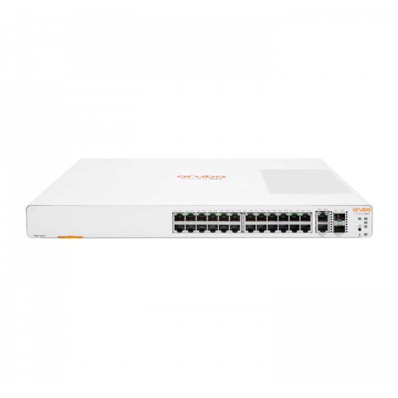 Aruba Instant On 1960 24G 2XGT 2SFP+ Managed L2+ Gigabit Ethernet (10/100/1000) 1U White