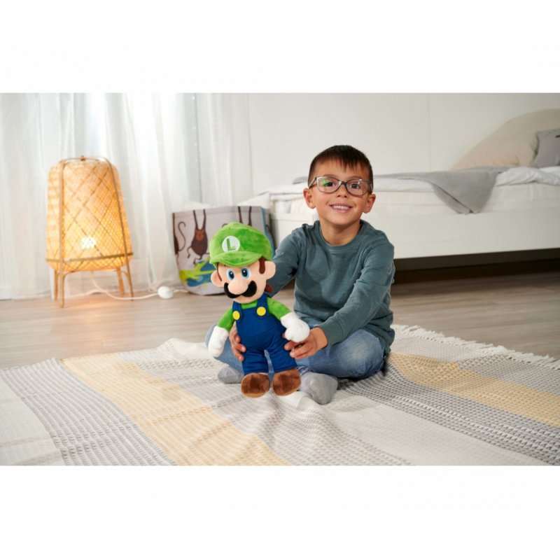 NINTENDO PELUCHE LUIGI 30 CM