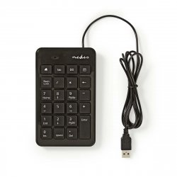 Nedis KBNM100BK numeric keypad Black