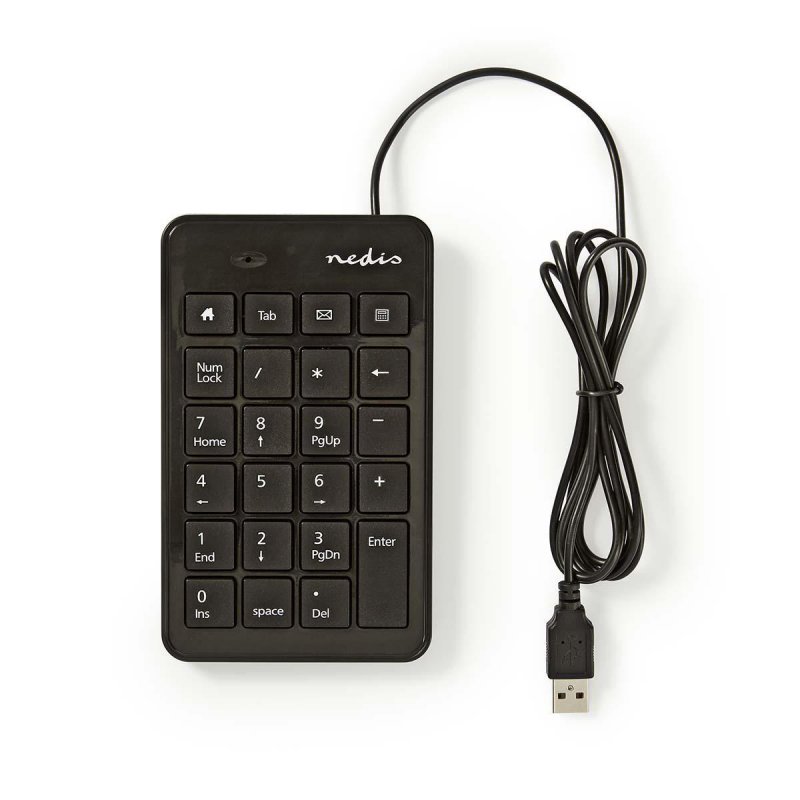 Nedis KBNM100BK numeric keypad Black