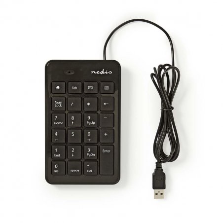 Nedis KBNM100BK numeric keypad Black