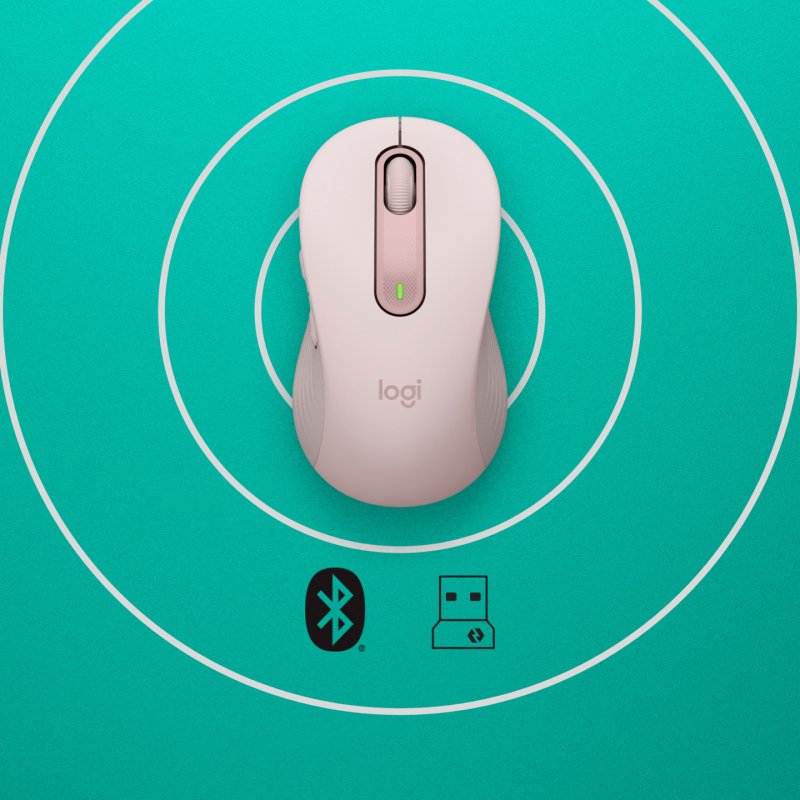 SIGNATURE M650 L WIRELESS MOUSE ROSE - EMEA
