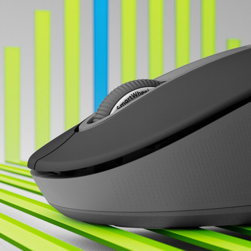 SIGNATURE M650L WRLS MOUSE LEFT GRAPHITE - EMEA