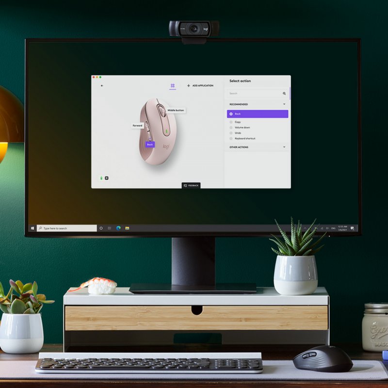 SIGNATURE M650 WIRELESS MOUSE ROSE - EMEA