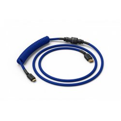 Glorious PC Gaming Race Coiled Blue 1.37 m USB Type-A, USB Type-C