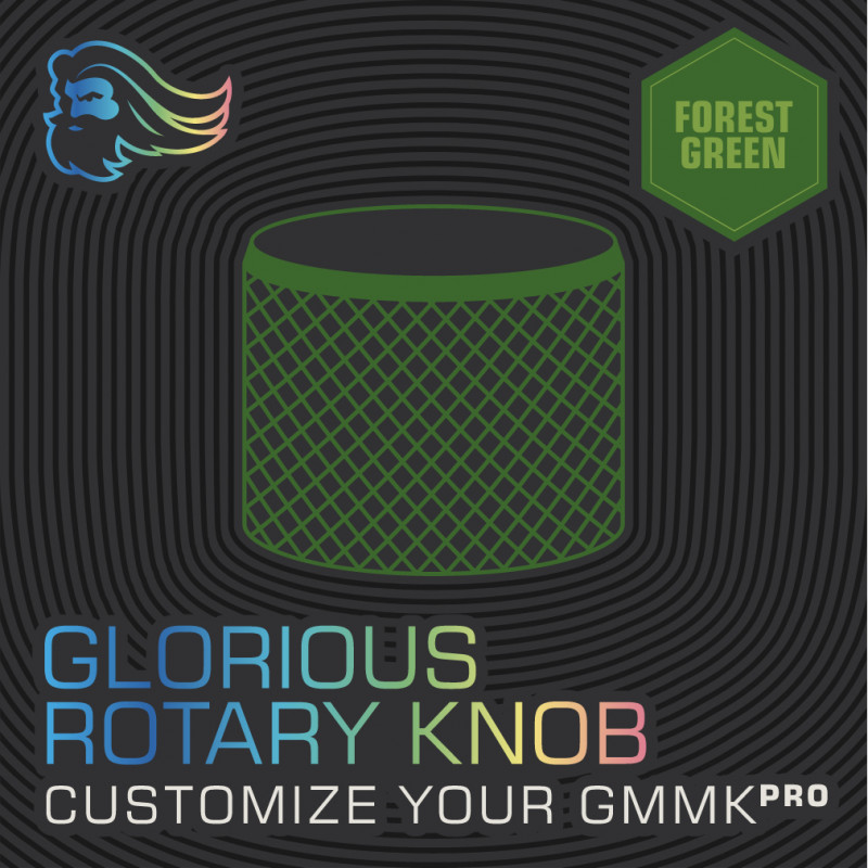 Glorious PC Gaming Race compatible GMMK PRO Rotary Knob - grün