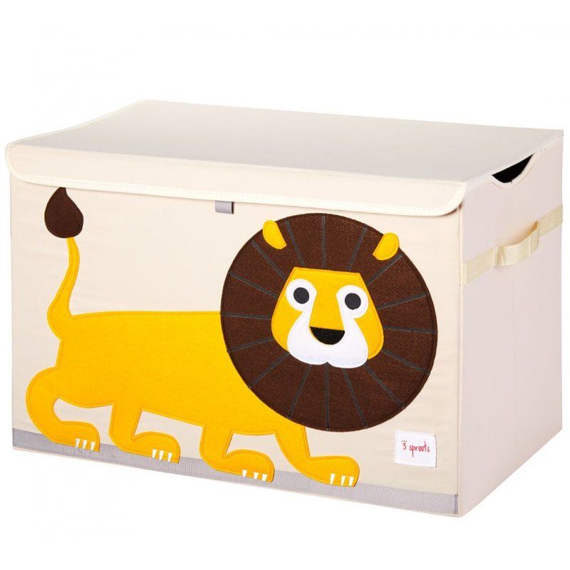 3 Sprouts compatible - Toy Chest - Yellow Lion