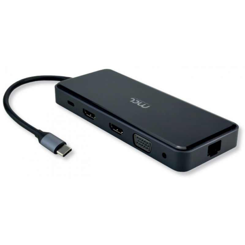 MCL MD1A99AUSB3C557 notebook dock/port replicator Wired USB 3.2 Gen 1 (3.1 Gen 1) Type-C Black