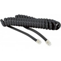 Dacomex 936650 telephone cable 2 m Black