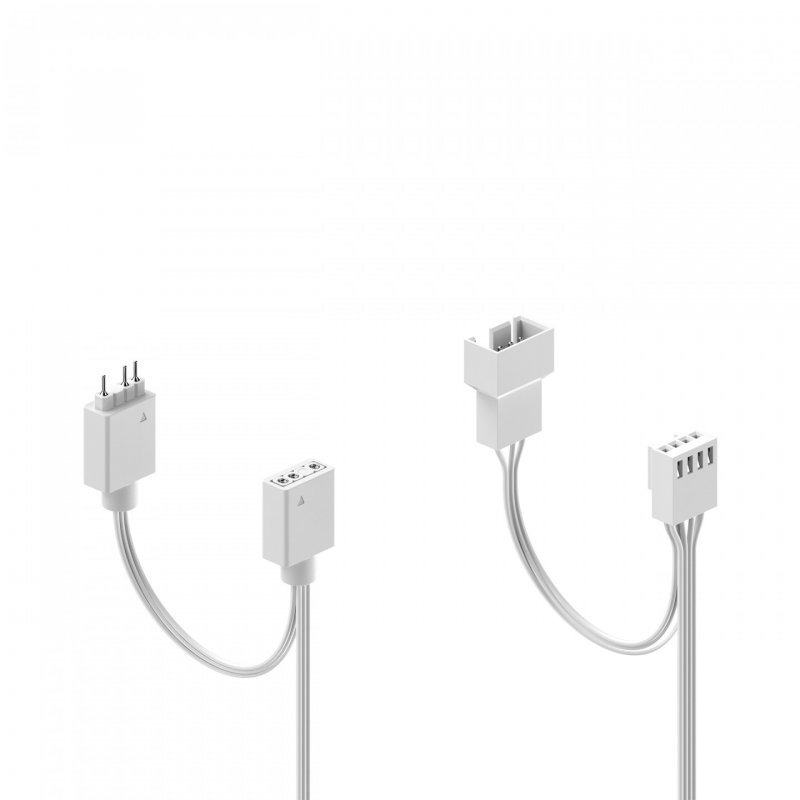 Fractal Design compatible Aspect 12 RGB PWM White Frame