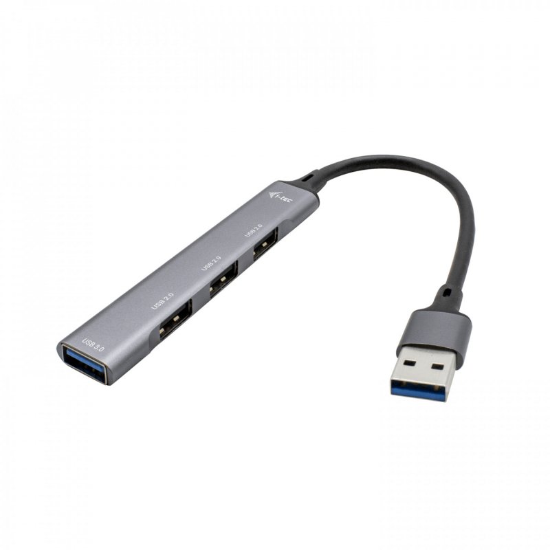 USB 3.0 METAL HUB 1X USB 3.0 + 3X USB 2.0