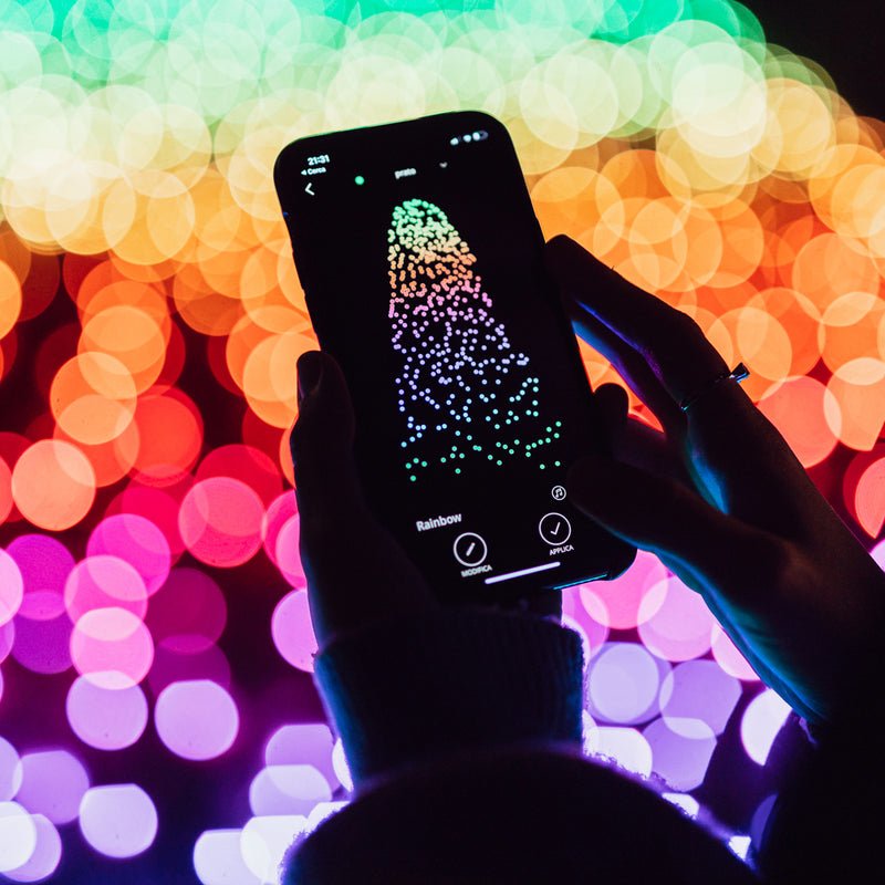 Twinkly compatible - Lightstrings 100 LED'S RGB Multiple Color