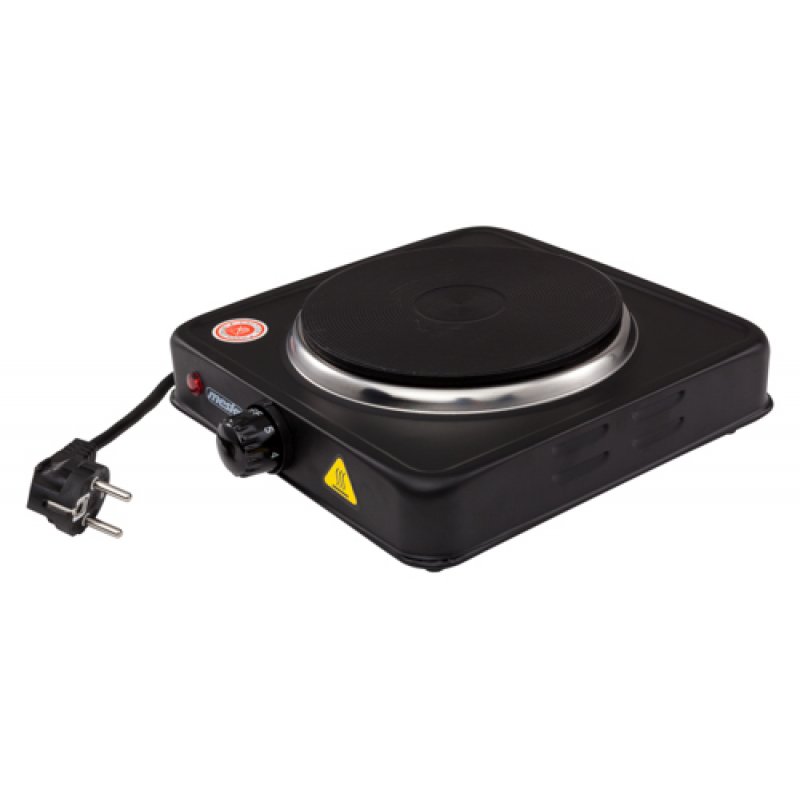 Mesko Home MS 6508 plaque Noir Comptoir Plaque scellée 1 zone(s)