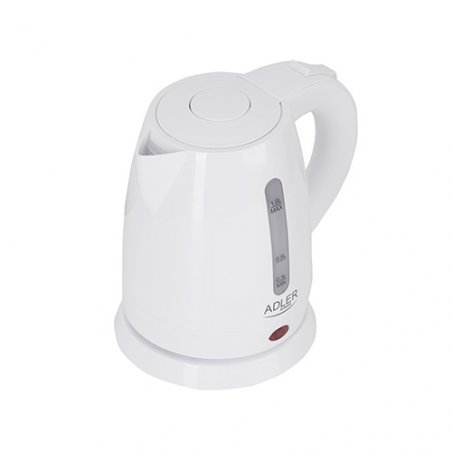 Adler AD 1272 bouilloire 1 L 1600 W Noisettes, Blanc