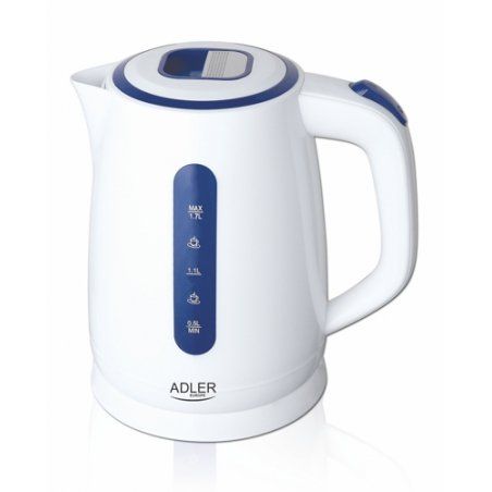 Bouilloire Adler compatible AD 1234 1,7L (Blanc)