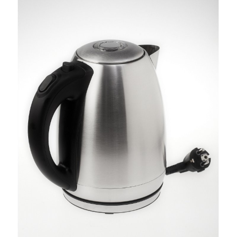 Adler AD1223 electric kettle 1.7 L 2000 W Black, Stainless steel