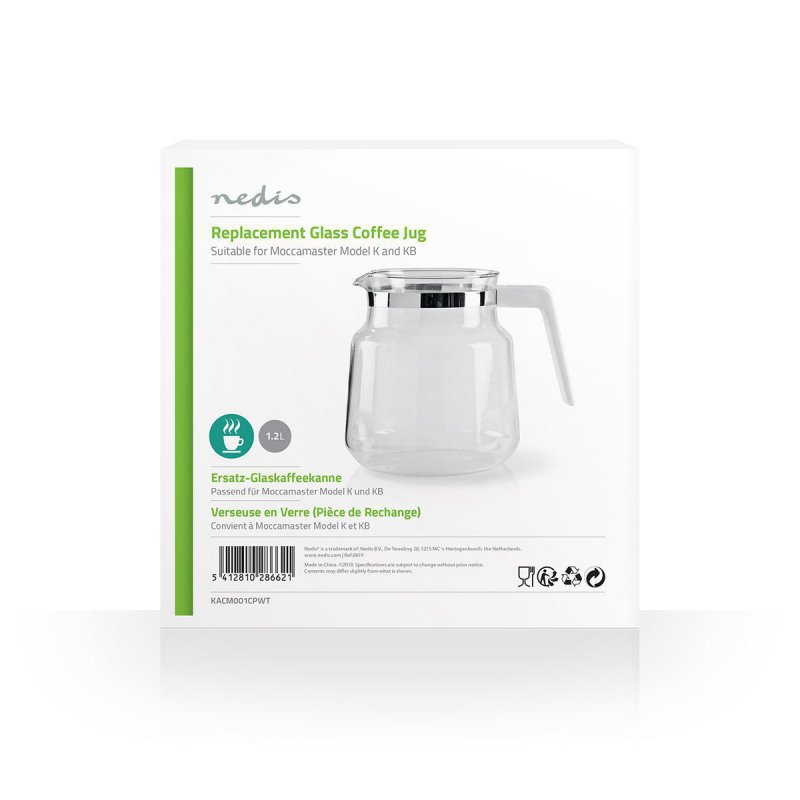 Nedis KACM001CPWT pièce et accessoire de machine à café Carafe