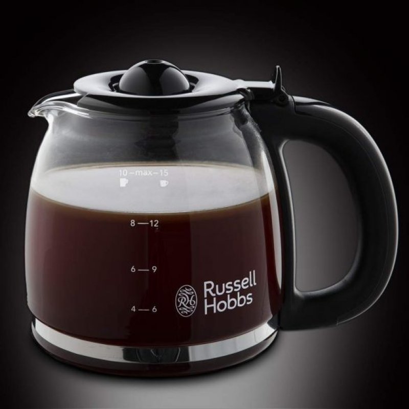 Cafetière Krups Russell Hobbs compatible Colours Plus+ (Noir/Rouge)