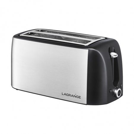 LAGRANGE 519010 6 2 part(s) 1400 W Noir, Acier inoxydable