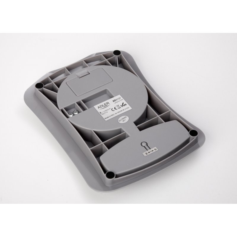 Adler AD 3137s Argent Comptoir Balance de ménage électronique