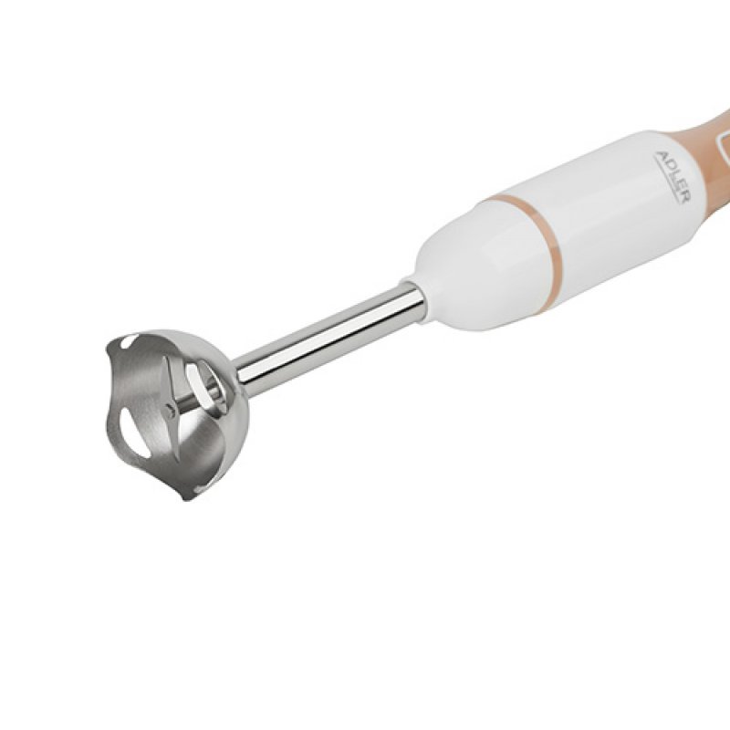 Adler AD 4616 blender Immersion blender 500 W Stainless steel, White