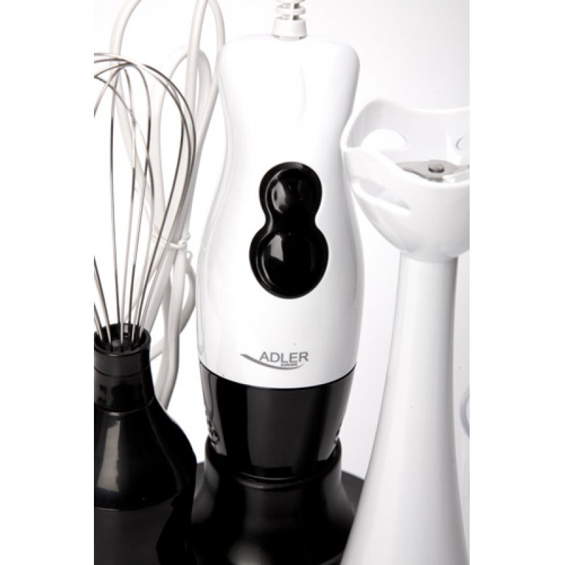 Adler AD 4605 blender Mélangeur de table 200 W Noir, Blanc