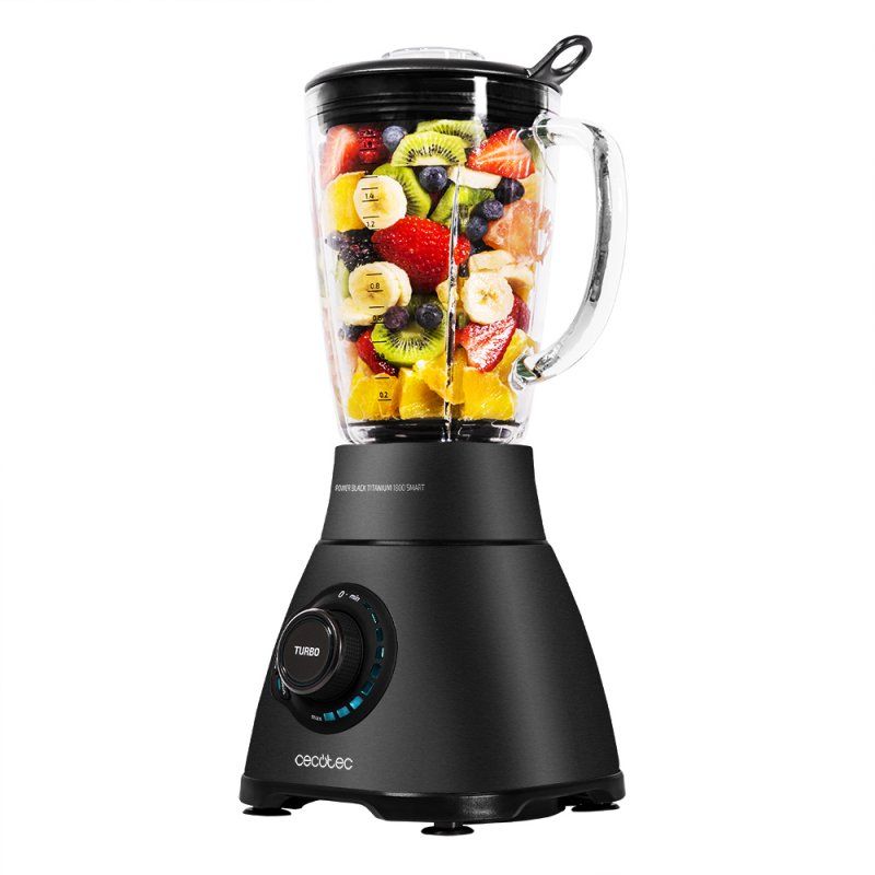 Mixeur Blender Cecotec compatible Power Black Titanium 1800 Smart