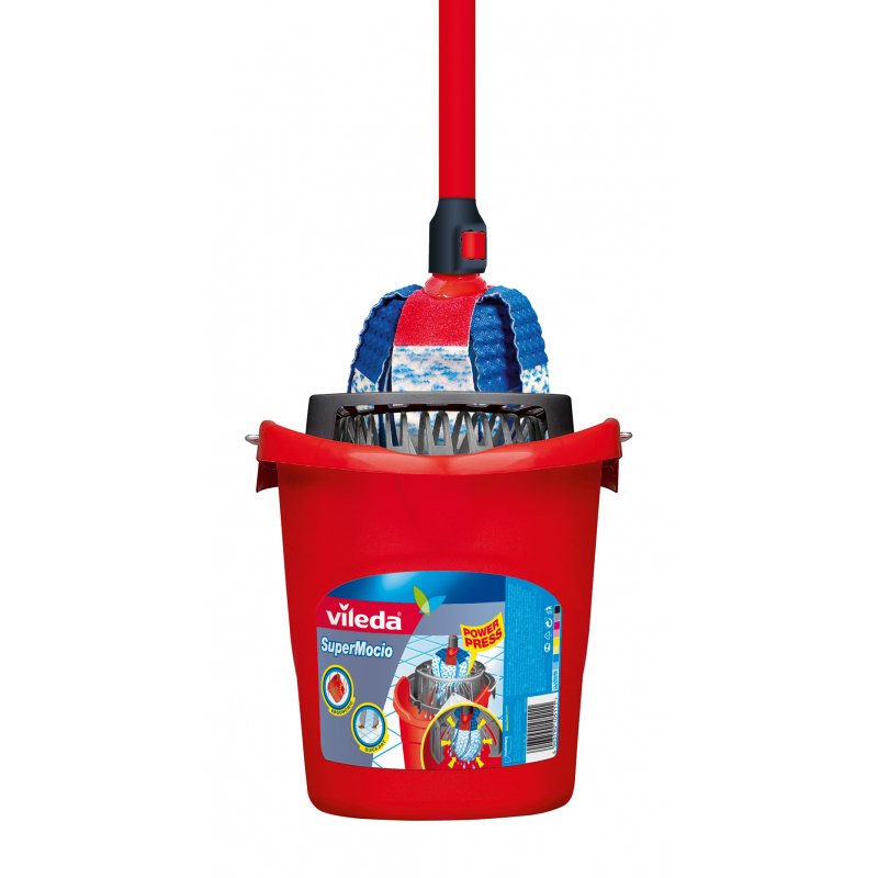 Vileda 4073 mopping system/bucket Single tank Red