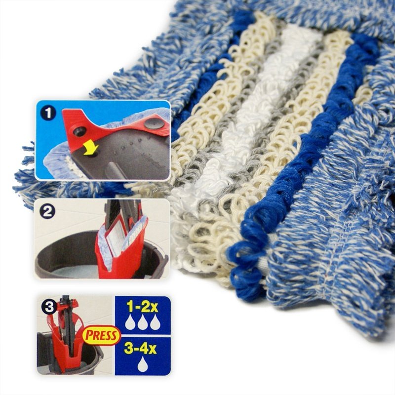 Vileda 4023103139022 mop accessory Mop head Blue, White