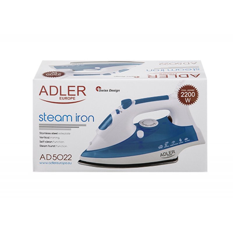 Fer à repasser Adler compatible AD 5022 (Blanc/Violet)