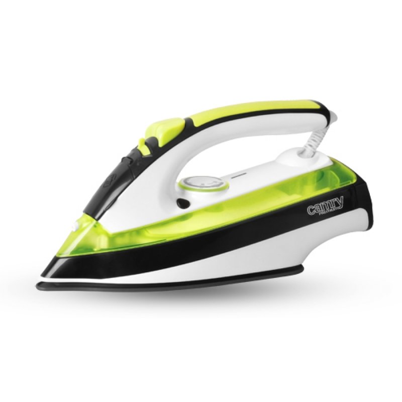 Camry Premium CR 5025 iron Dry & Steam iron Ceramic soleplate 2600 W Green, White