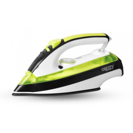 Camry Premium CR 5025 iron Dry & Steam iron Ceramic soleplate 2600 W Green, White