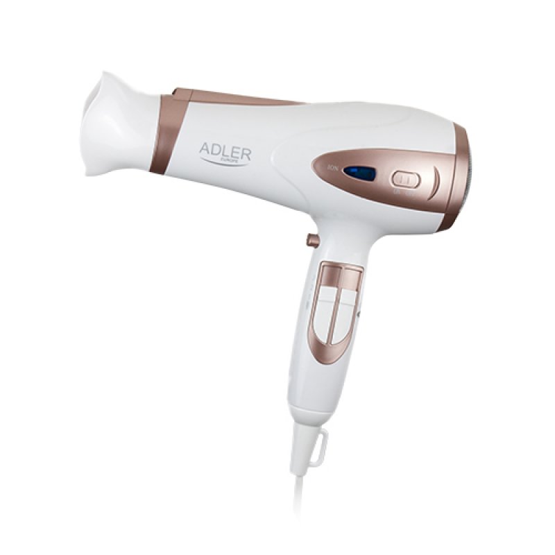 Adler AD 2248 sèche-cheveux 2400 W Bronze, Blanc