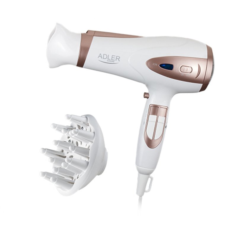 Sèche-Cheveux Adler compatible AD 2248 (Blanc/Cuivre)
