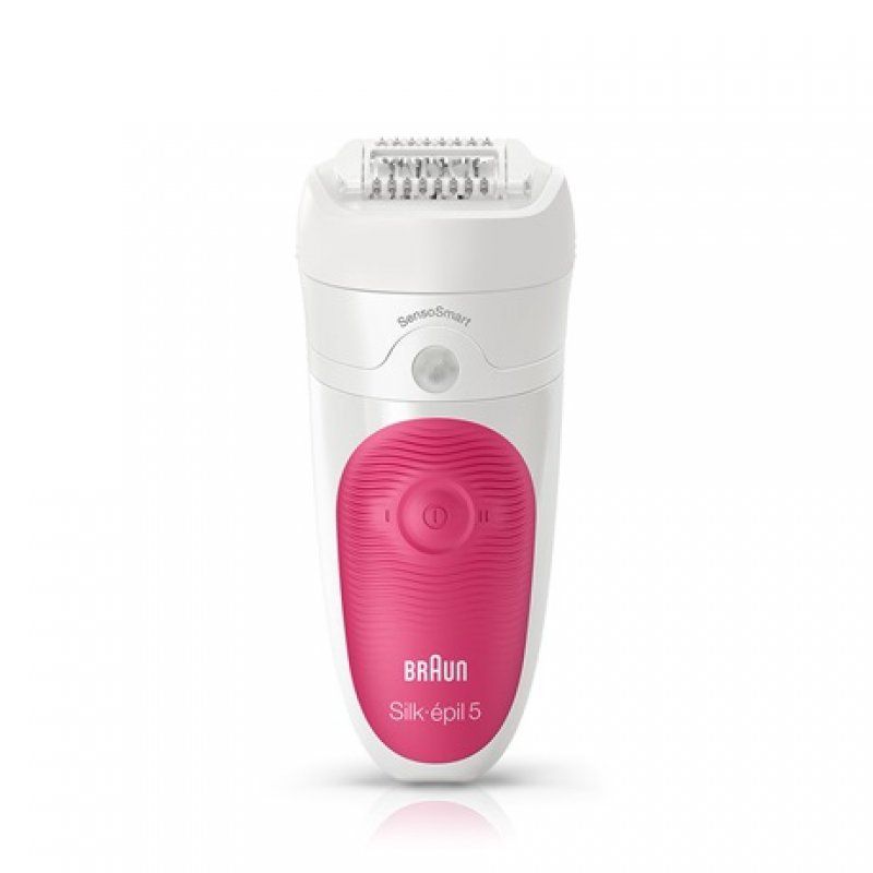 Epilateur Braun compatible Silk-épil 5 500 SensoSmart (Blanc/Rose)