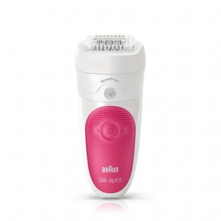Epilateur Braun compatible Silk-épil 5 500 SensoSmart (Blanc/Rose)