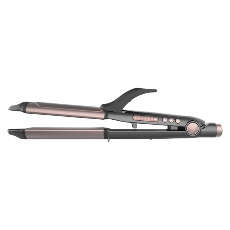 Cecotec Bamba RitualCare 1000 Ceramic 2in1 Fer à lisser À chaleur Gris, Rose 82 W 2 m