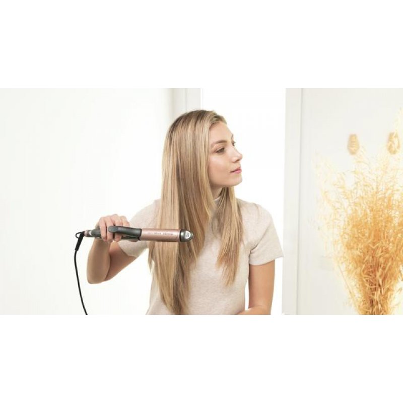 Cecotec Bamba RitualCare 1000 Ceramic 2in1 Straightening iron Warm Grey, Pink 82 W 2 m