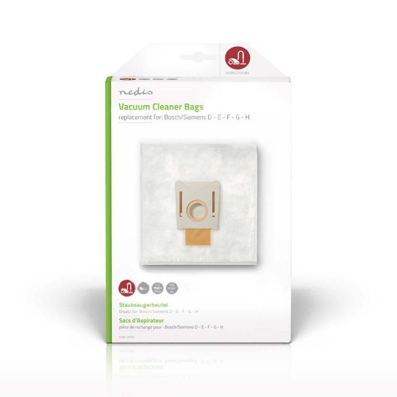 Nedis DUBG220SIB4 vacuum accessory/supply Dust bag