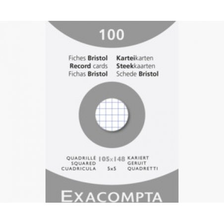 Exacompta 13209E index card White