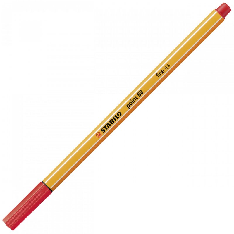 STABILO point 88 stylo fin Rouge 1 pièce(s)