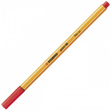 STABILO point 88 stylo fin Rouge 1 pièce(s)
