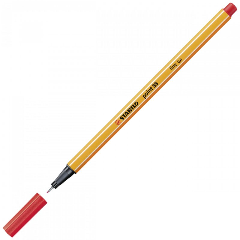STABILO point 88 fineliner Red 1 pc(s)