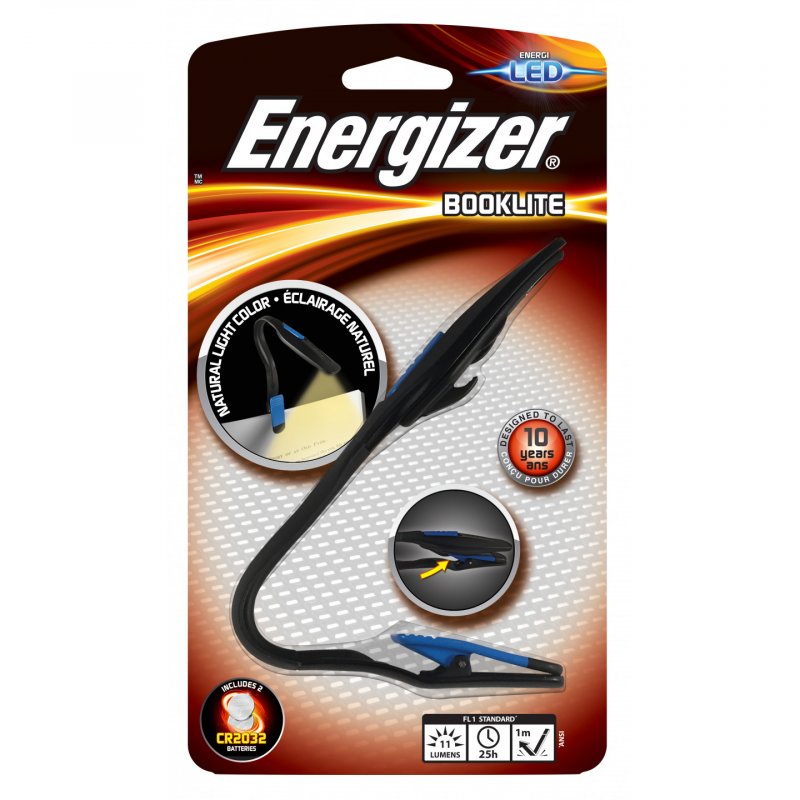 Lampe de lecture LED Energizer compatible Booklite