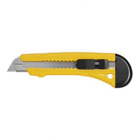 Fixpoint 77105 utility knife Black, Yellow