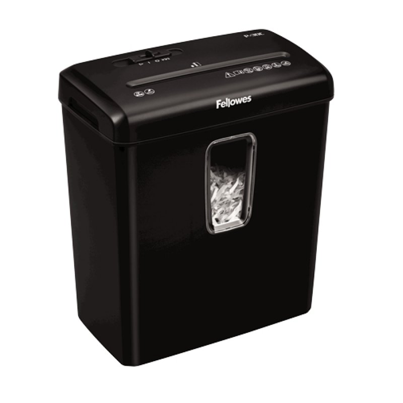 Destructeurs de documents Fellowes compatible P-30C avec panier (Noir)