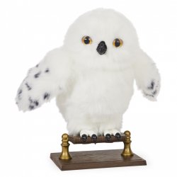 Wizarding World Harry Potter, Enchanting Hedwig Interactive Owl with Over 15 Sounds and Movements and Hogwarts Envelope,