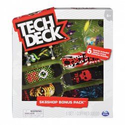 Tech Deck FINGER SKATE - - SKATE SHOP BONUS PACK - Atelier Authentique Finger Skates 96 mm A Personnaliser - 6028845 - J