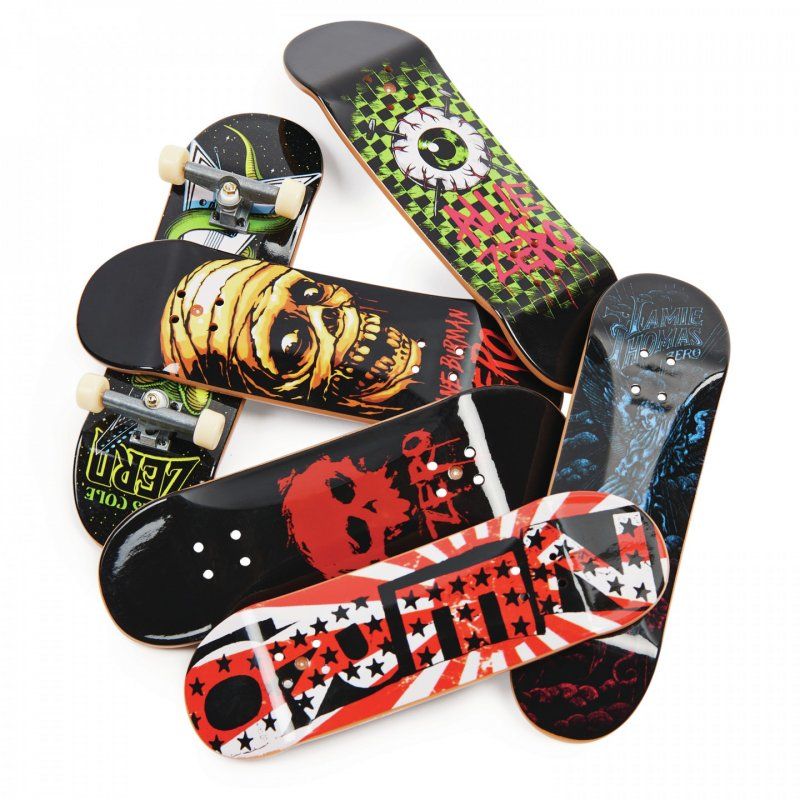 Tech Deck , Sk8shop Fingerboard Bonus Pack, Collectible and Customizable Mini Skateboards (Styles May Vary)